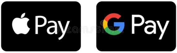 Paga con Google Pay o Apple Pay